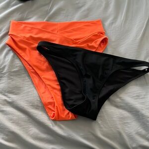 2 pairs of aerie swim bottoms
